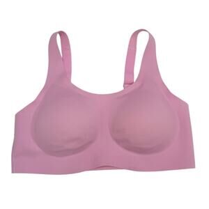 Knix Revolution Adjustable Pullover Bra Womens Large Pink Wireless Comfort Bra